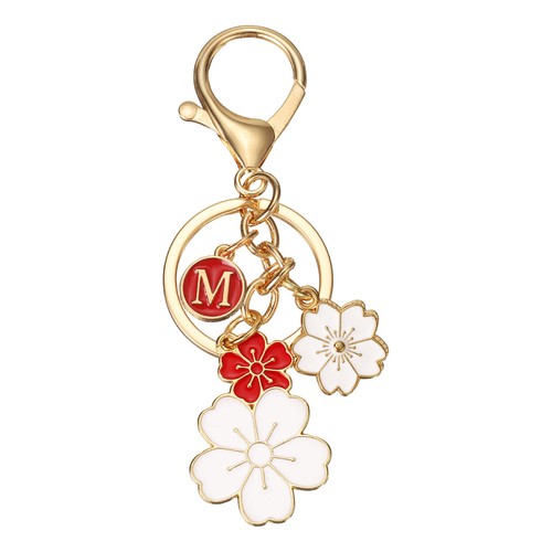 Per initial keychain charm - per,