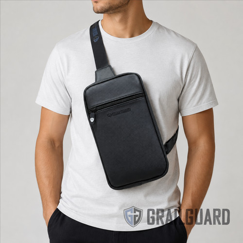 Grail guard crossbody slab bag - grail,