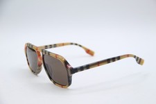 NUOVI OCCHIALI DA SOLE BURBERRY JUNIOR JB 4340 3778/73 PLAID MARRONE AUTENTICI 50-14