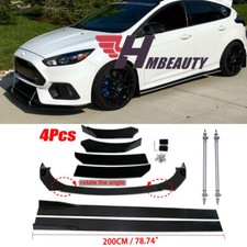 Paraurti anteriore Splitter Spoiler Per Ford Focus RS ST + Minigonne laterali