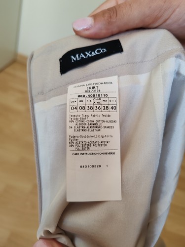 Gonna beige elegante max - gonna, di