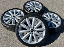 4 RUOTE INVERNALI ORIGINALI 17" ALLUMINIO MINI F55 F56 F57 COSMOS SPEAKING 499 205/45R17 88V
