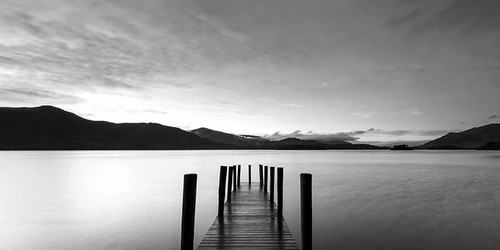 Quadro lago crepuscolo - lago, al
