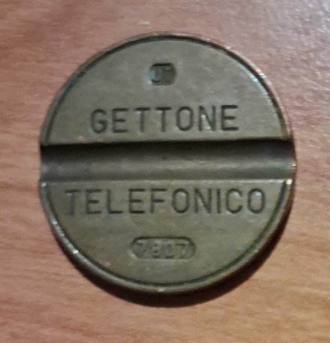 Gettone telefonico 7807 - gettone,