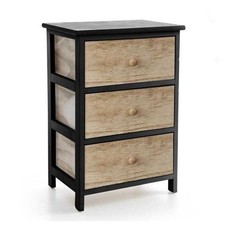 CASSETTIERA IN LEGNO CON 3