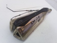 Kawasaki z1000 07 09 scarico terminale marmitta originale destro leggeri graffi