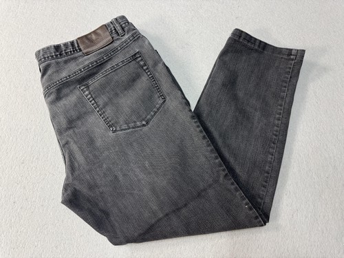 Brioni jeans uomo nero - uomo, 42