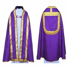 Nuovo set Cope & Stole Violet, Capa Pluvial, Chape, Far Fronte