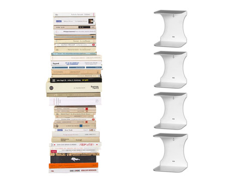 Mensole libreria scomparsa - mensole, a