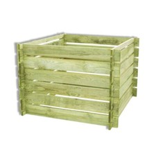 Compostiera in legno di pino
