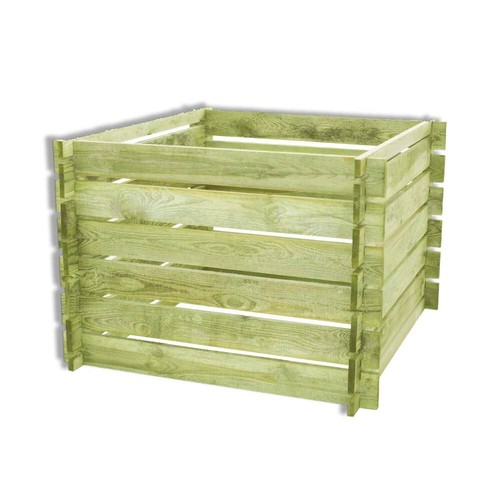 Compostiera legno pino - legno,