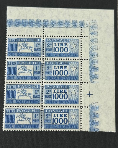 Pacchi postali 1000 angolo - postali, l.1000-angolo