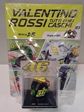 VALENTINO ROSSI TUTTI I MIEI CASCHI STAGIONE 2014 83' USCITA EDICOLA