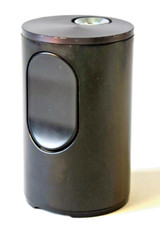 ACCENDINO BRAUN T2 NERO, DIETER RAMS, ANNI '70 LIGHTER VINTAGE COLLEZIONE