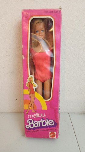 Bambola barbie mattel malibu - bambola,