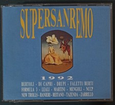 SUPERSANREMO 1992 RARO 2 CD
