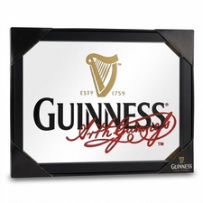 Guinness beer bar mirror - guinness,