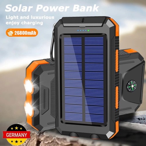 Powerbank solare 26800 mah - solare,
