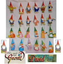 DAVID GNOMO AMICO MIO PERSONAGGI IN PVC STARTOYS + IL LIBRO SEGRETO DEGLI GNOMI