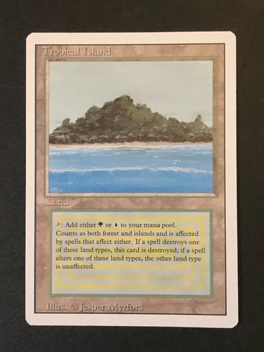 Dual land tropical - land,