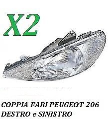 Coppia fari fanale - coppia,