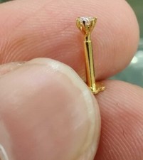 Piercing naso vite perno