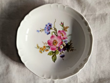 Porcellana Ceramica Piatto Richard Ginori Decoro Floreale 14,4 cm.