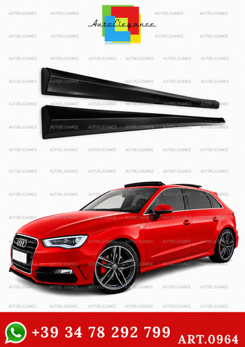 Minigonne laterali audi a3 - laterali,