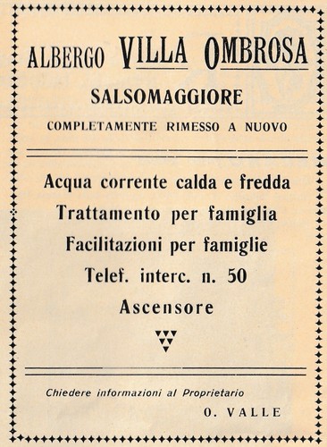 Pubblicita 1926 salsomaggiore - pubblicita',