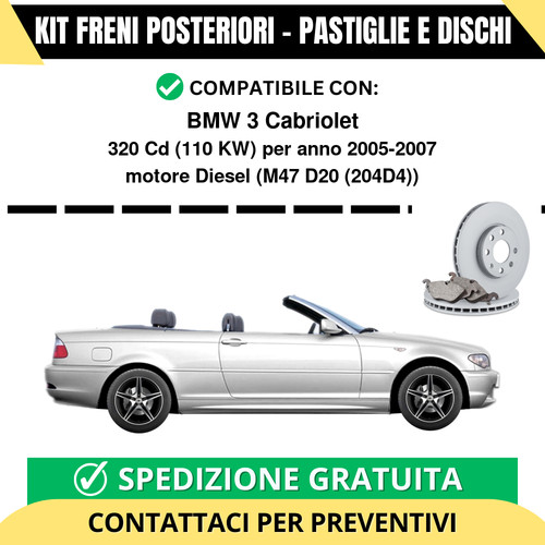 Kit freni posteriori per - freni, 3