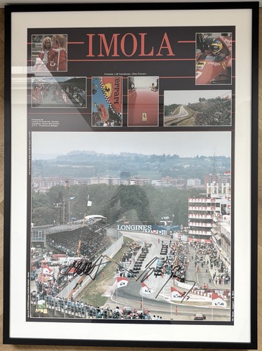 Autografo ayrton senna - autografo,