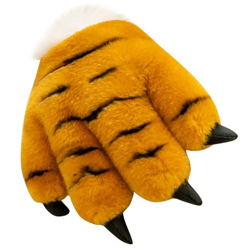 Guanti artigli tigre costume - tigre,