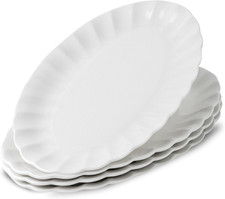 Set Di 4 Ovali Piatti Piani