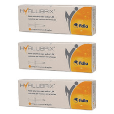 HYALUBRIX 30 mg/2 ml FIDIA | 3 Siringhe Preriempite | Acido Ialuronico