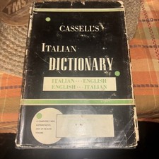 CASSELL'S ITALIAN DICTIONARY -