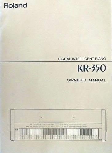 Roland 350 tastiera - roland, kr-350