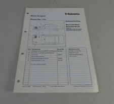 Istruzioni montaggio Webasto riscaldamento Thermo Top T-12V per Mercedes W124 del 1990