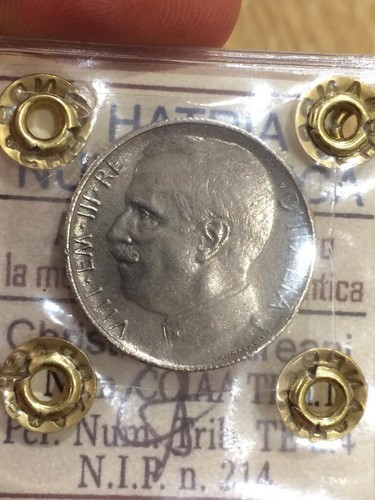 Centesimi leoni rigato - rigato, 1925