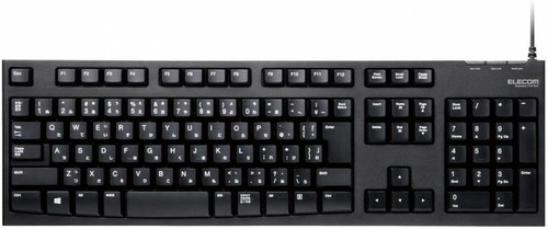Elecom tastiera usb 108 tasti - elecom,