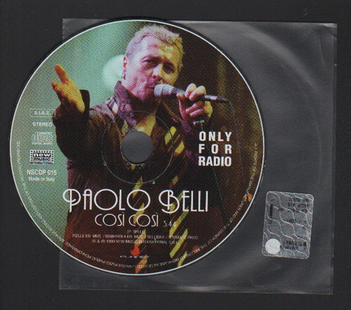 Singolo promo not for sale - cd,
