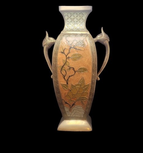 Vaso vintage penco champleve - vintage,