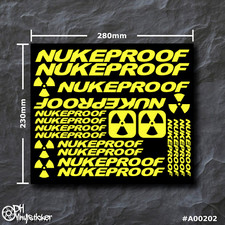 Nukeproof Sticker Giallo Neon