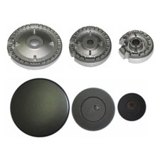 Serie bruciatori + piattelli