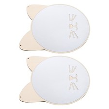  2 Pcs Specchio A Forma Di
