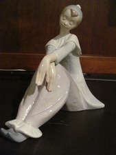 Rarissima Figurina Lladro 2005 Ritirata #8155 RIFLETTENTE, Ottime Condizioni