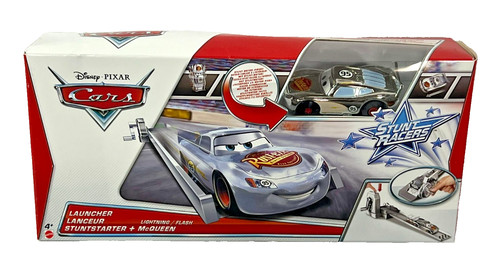 Cars silver stunt - cars,