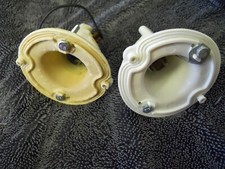 Fiat 500 d'epoca-Coppia portalampada ALTISSIMO in plastica per luci di posizione