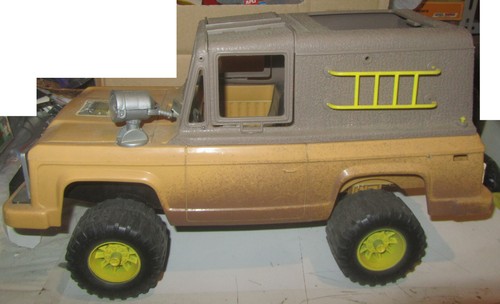 Big jim mattel jeep land - jeep, rover