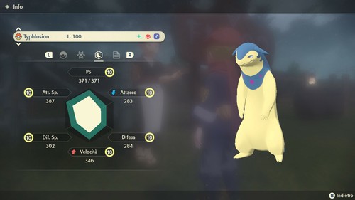 Typhlosion alfa shiny - alfa, 6iv