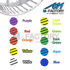 White Racing MOTO Wheel Decal